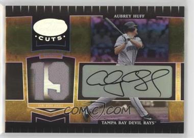 2004 Leaf Certified Cuts - [Base] - Marble Gold Jersey Number Materials Signatures #182 - Aubrey Huff /19