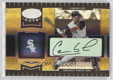 2004 Leaf Certified Cuts - [Base] - Marble Gold Signatures #53 - Carlos Lee /25