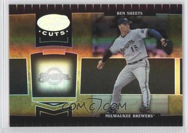 2004 Leaf Certified Cuts - [Base] - Marble Gold #110 - Ben Sheets /25
