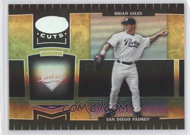 2004 Leaf Certified Cuts - [Base] - Marble Gold #163 - Brian Giles /25