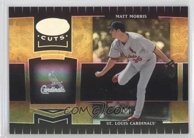 2004 Leaf Certified Cuts - [Base] - Marble Gold #180 - Matt Morris /25