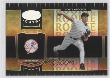 2004 Leaf Certified Cuts - [Base] - Marble Gold #293 - Scott Proctor /25