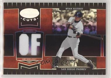 2004 Leaf Certified Cuts - [Base] - Marble Red Position Materials #164 - Ryan Klesko /100