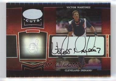 2004 Leaf Certified Cuts - [Base] - Marble Red Signatures #67 - Victor Martinez /100 [EX to NM]