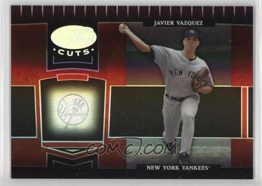 2004 Leaf Certified Cuts - [Base] - Marble Red #134 - Javier Vazquez /100