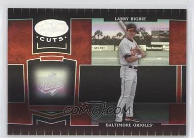 2004 Leaf Certified Cuts - [Base] - Marble Red #25 - Larry Bigbie /100 [Noted]