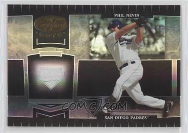 2004 Leaf Certified Cuts - [Base] #162 - Phil Nevin