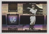 Lou Gehrig #/599