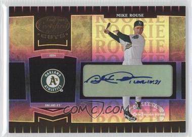 2004 Leaf Certified Cuts - [Base] #286 - Mike Rouse /329