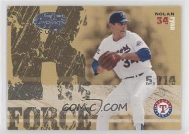 2004 Leaf Certified Cuts - K Force #KF-48 - Nolan Ryan, Roger Clemens /500