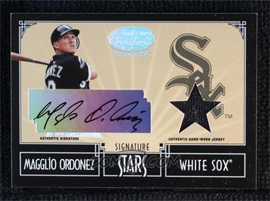 2004 Leaf Certified Cuts - Stars - Jerseys Signatures #S-12 - Magglio Ordonez /30