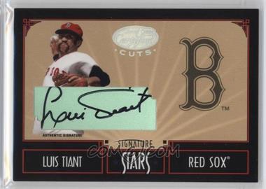 2004 Leaf Certified Cuts - Stars - Signatures #S-46 - Luis Tiant /50