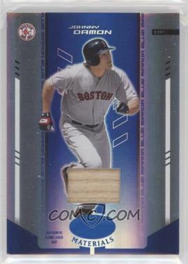 2004 Leaf Certified Materials - [Base] - Blue Mirror Bat #105 - Johnny Damon /100