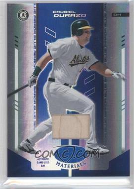 2004 Leaf Certified Materials - [Base] - Blue Mirror Bat #61 - Erubiel Durazo /100