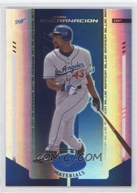 2004 Leaf Certified Materials - [Base] - Blue Mirror #112 - Juan Encarnacion /50