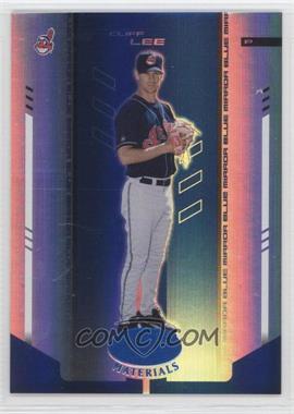 2004 Leaf Certified Materials - [Base] - Blue Mirror #40 - Cliff Lee /50