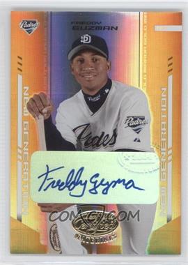 2004 Leaf Certified Materials - [Base] - Gold Mirror Autographs #261 - New Generation - Freddy Guzman /25