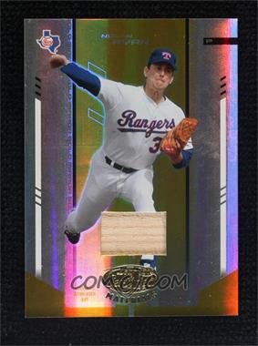 2004 Leaf Certified Materials - [Base] - Gold Mirror Bat #224 - Nolan Ryan /25 [Noted]