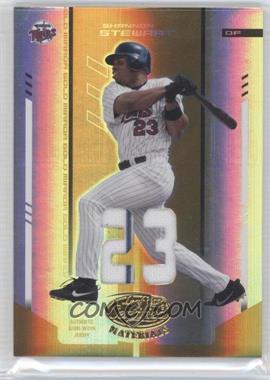 2004 Leaf Certified Materials - [Base] - Gold Mirror Jersey Number Fabric #175 - Shannon Stewart /25