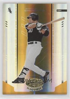 2004 Leaf Certified Materials - [Base] - Gold Mirror #127 - Magglio Ordonez /25 [EX to NM]