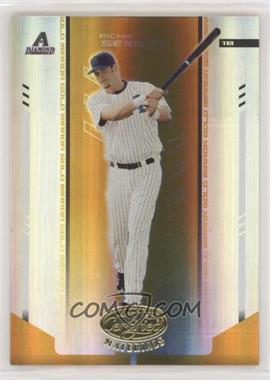 2004 Leaf Certified Materials - [Base] - Gold Mirror #160 - Richie Sexson /25