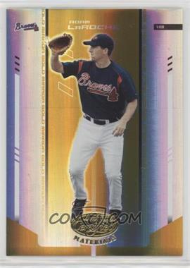 2004 Leaf Certified Materials - [Base] - Gold Mirror #3 - Adam LaRoche /25