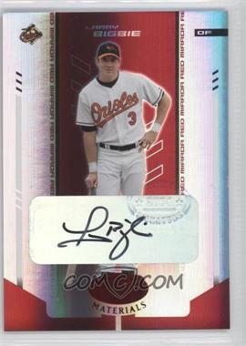 2004 Leaf Certified Materials - [Base] - Red Mirror Autographs #121 - Larry Bigbie /250