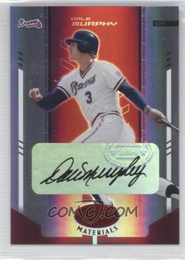 2004 Leaf Certified Materials - [Base] - Red Mirror Autographs #218 - Dale Murphy /50