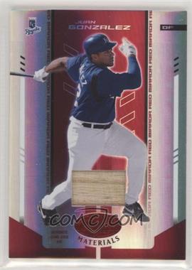 2004 Leaf Certified Materials - [Base] - Red Mirror Bat #113 - Juan Gonzalez /250 [EX to NM]