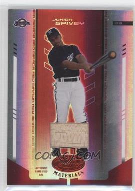 2004 Leaf Certified Materials - [Base] - Red Mirror Bat #114 - Junior Spivey /250