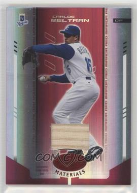 2004 Leaf Certified Materials - [Base] - Red Mirror Bat #36 - Carlos Beltran /150