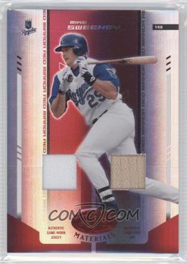 2004 Leaf Certified Materials - [Base] - Red Mirror Combo Relics #141 - Mike Sweeney /250