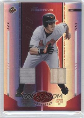 2004 Leaf Certified Materials - [Base] - Red Mirror Combo Relics #89 - Jay Gibbons /250