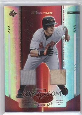 2004 Leaf Certified Materials - [Base] - Red Mirror Combo Relics #89 - Jay Gibbons /250