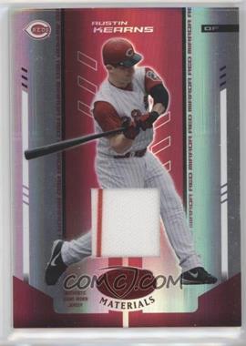 2004 Leaf Certified Materials - [Base] - Red Mirror Fabric #16 - Austin Kearns /160