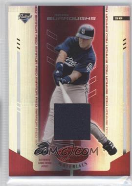 2004 Leaf Certified Materials - [Base] - Red Mirror Fabric #173 - Sean Burroughs /250