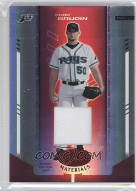 2004 Leaf Certified Materials - [Base] - Red Mirror Fabric #39 - Chad Gaudin /250