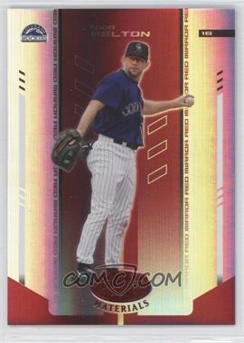2004 Leaf Certified Materials - [Base] - Red Mirror #181 - Todd Helton /100