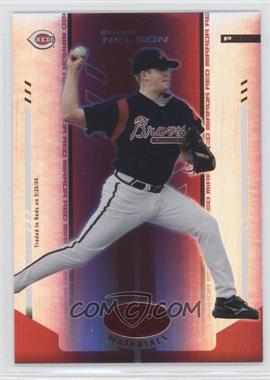 2004 Leaf Certified Materials - [Base] - Red Mirror #31 - Bubba Nelson /100