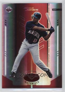 2004 Leaf Certified Materials - [Base] - Red Mirror #79 - Jacque Jones /100