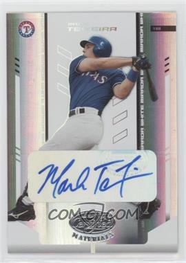 2004 Leaf Certified Materials - [Base] - White Mirror Autographs #134 - Mark Teixeira /50