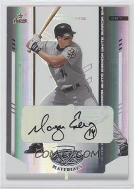 2004 Leaf Certified Materials - [Base] - White Mirror Autographs #142 - Morgan Ensberg /100 [EX to NM]