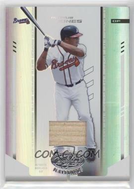 2004 Leaf Certified Materials - [Base] - White Mirror Bat #11 - Andruw Jones /100