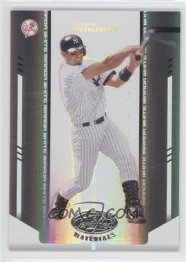 2004 Leaf Certified Materials - [Base] - White Mirror #106 - Jorge Posada /100