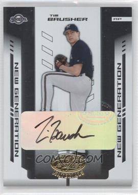 2004 Leaf Certified Materials - [Base] #283 - New Generation - Tim Bausher /400