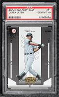 Derek Jeter [PSA 10 GEM MT]