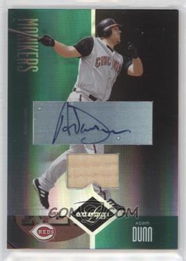 2004 Leaf Limited - [Base] - Monikers Bats Signatures #1 - Adam Dunn /50