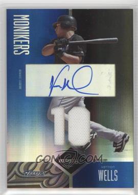 2004 Leaf Limited - [Base] - Monikers Jersey Number Signatures #158 - Vernon Wells /50