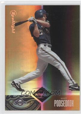 2004 Leaf Limited - [Base] - Spotlight Bronze #141 - Scott Podsednik /100