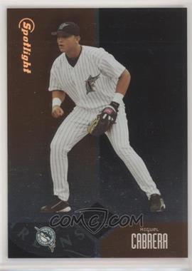 2004 Leaf Limited - [Base] - Spotlight Bronze #244 - Miguel Cabrera /100